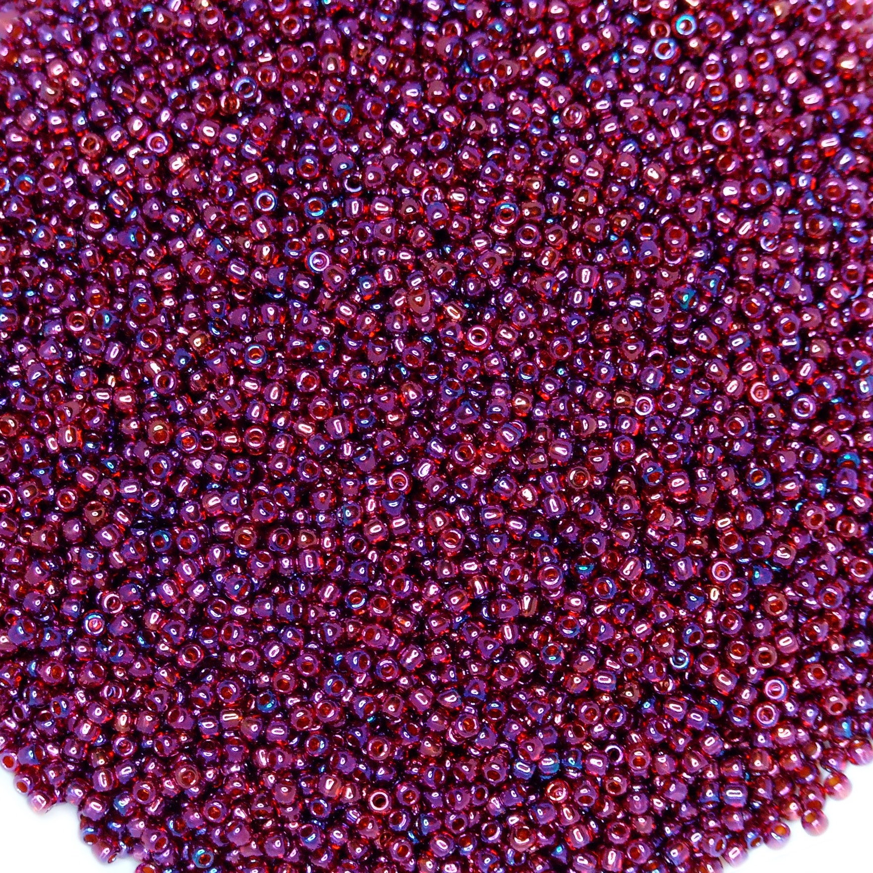 TOHO Seed Beads 332 Gold Lustered Raspberry beadsmouse.co.uk