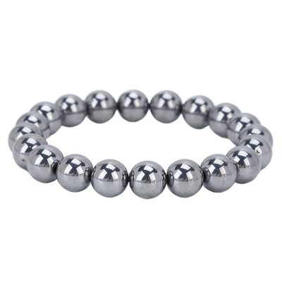 Terahertz Manmade Gemstone Bracelet 8mm Beads Terahertz Gemstone Bracelet minetomind
