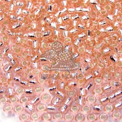 TOHO Seed Beads 31 Silver Lined Rosaline 6/0 beads mouse