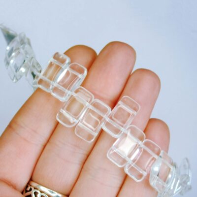 Transparent Clear Carrier Beads