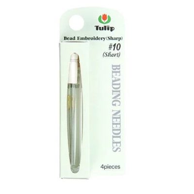 Tulip Beading Needles Size 10 Short Pack of 4 Michael's UK Jewellery