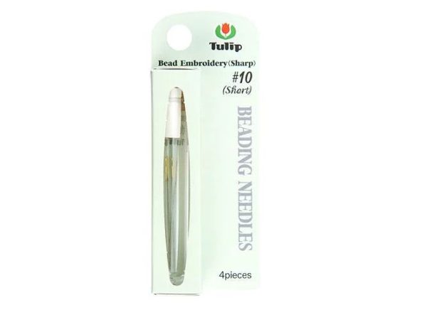Tulip Beading Needles Size 10 Short Pack of 4 Michael's UK Jewellery