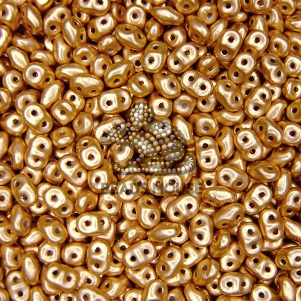 20g MATUBO™ Beads SuperDuo Matte Metallic Flax K0171 beads mouse