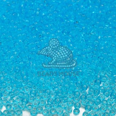 20g TOHO Beads 3 Transparent Aquamarine 11/0 beads mouse