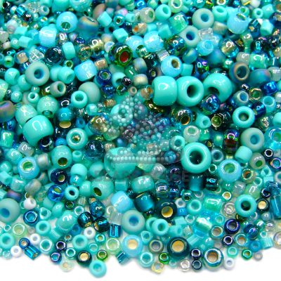 20g Toho Mix 1235 Sea Turquoise Blue Mix Random Mix