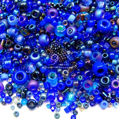 20g Toho Mix 1237 Navy Blue Mix Random Mix