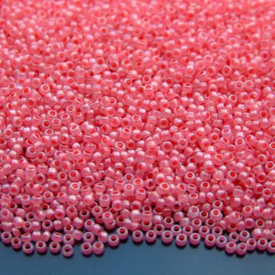 TOHO Seed Beads 911 Ceylon Impatiens Pink 15/0 beads mouse