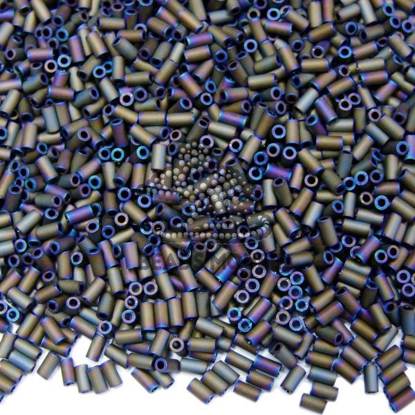 10g Toho Bugle Beads 614 Matte Color Iris Brown 3mm