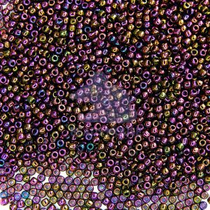 100g Wholesale TOHO Beads 85 Metallic Iris Purple beads mouse