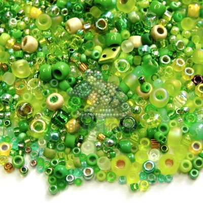 20g TOHO MIYUKI Beads Mix TM01 Light Wasabi Green Yellow Random Mix beads mouse
