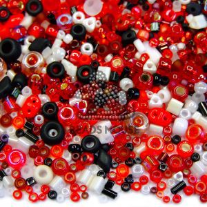 20g TOHO MIYUKI Beads Mix TM07 Lady Bird Red Random Mix beads mouse