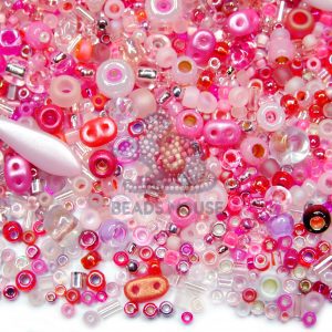 20g TOHO MIYUKI Beads Mix TM14 Barbie Pink Random Mix beads mouse