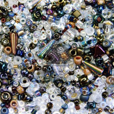 20g TOHO MIYUKI Beads TM08 Crystal Bronze Grey Gray Random Mix beads mouse