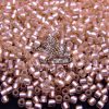 TOHO BEADS 31F Silver Lined Frosted Rosaline beads mouse