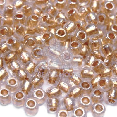 TOHO Seed Beads 989 Golden Lined Crystal beads mouse