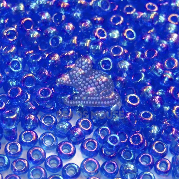 TOHO Beads 178 Transparent Sapphire Rainbow beads mouse