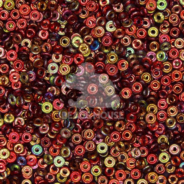 O Beads O-Ring 3.8x1mm Magic Line Red Brown 95200CR beads mouse