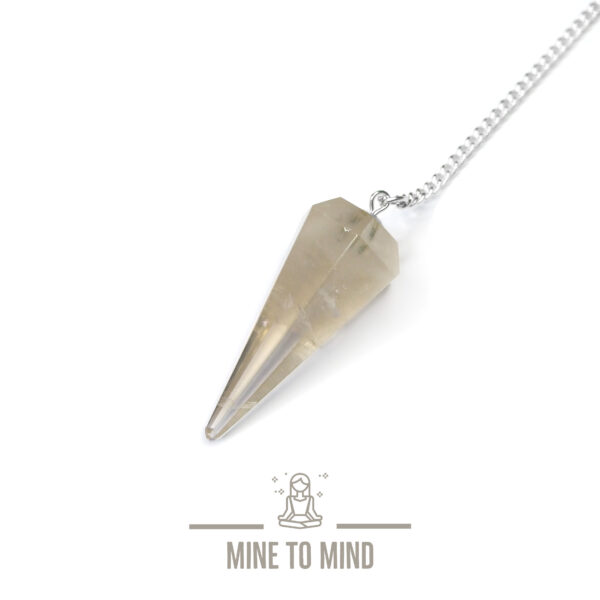 Smoky Quartz Pendulum mine to mind beadsmouse.co.uk