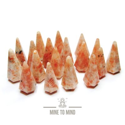 Sunstone Gemstone Pendulum beadsmouse.co.uk mine to mind