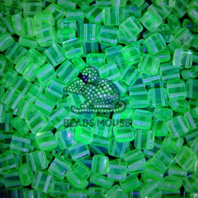 CzechMates Tile Beads 80130 Jonquil beadsmouse.co.uk