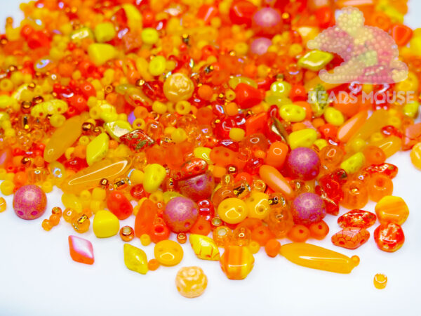 Beads MIX Summer Sun Shine TOHO and Czech Beads beadsmouse.co.uk