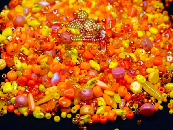 Beads MIX Summer Sun Shine TOHO and Czech Beads beadsmouse.co.uk