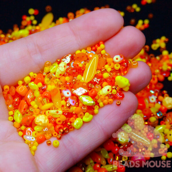 Beads MIX Summer Sun Shine TOHO and Czech Beads beadsmouse.co.uk