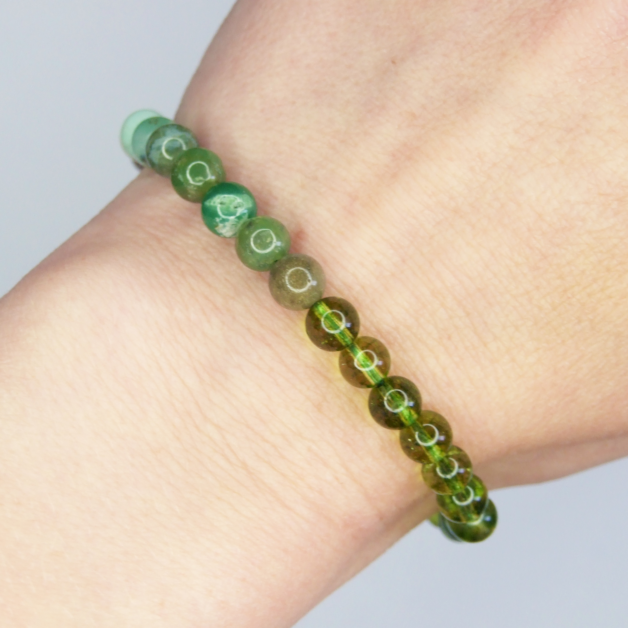 Chrysoprase Peridot Transparent