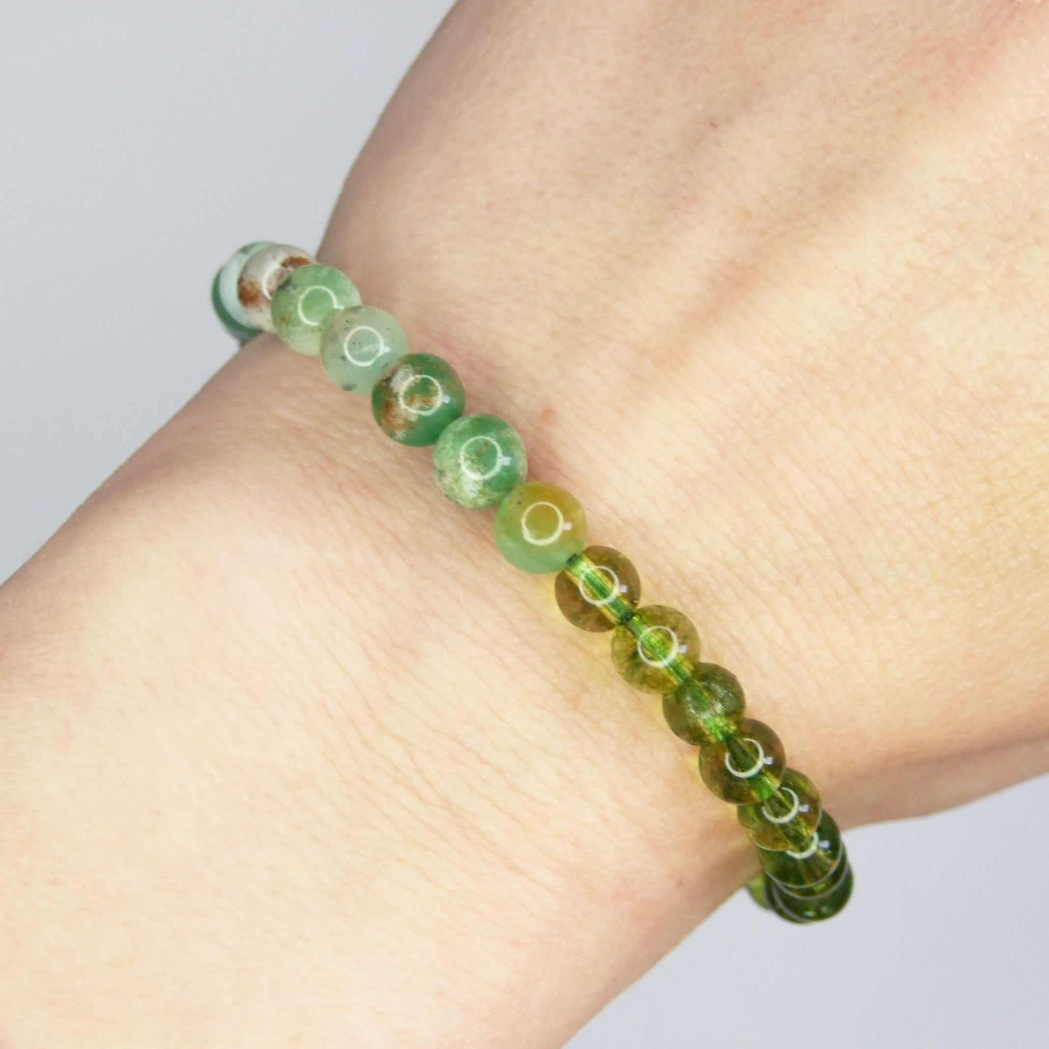 Chrysoprase Peridot Transparent