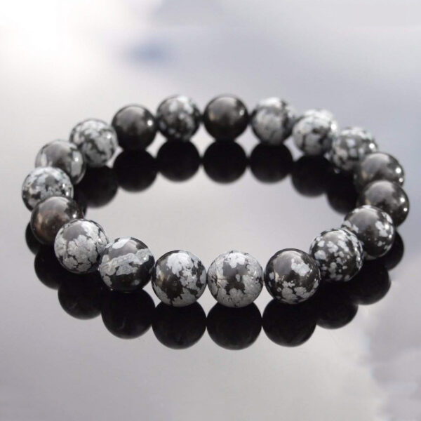 Snowflake Obsidian Bracelets CLEARANCE - Image 6