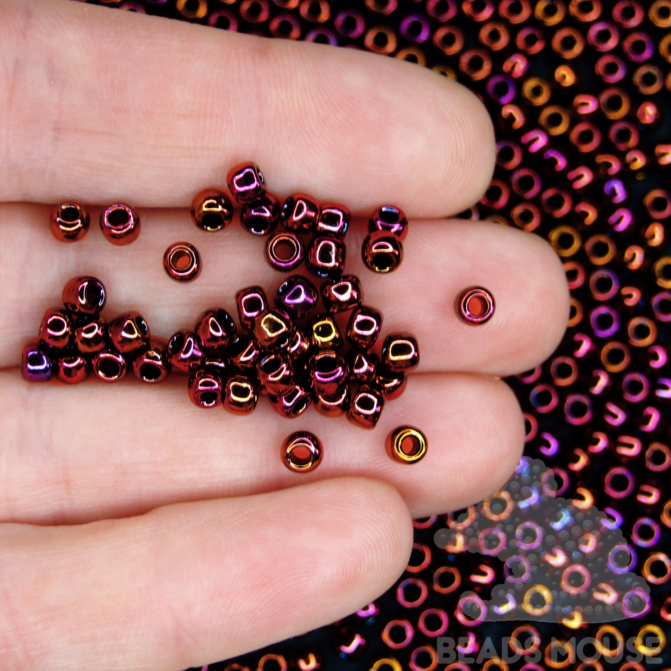TOHO Beads 502 Higher Metallic Amethyst beadsmouse.co.uk 03