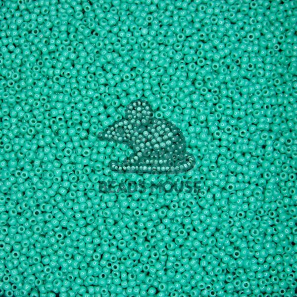 TOHO Seed Beads 55D Opaque Dark Turquoise beadsmouse.co.uk